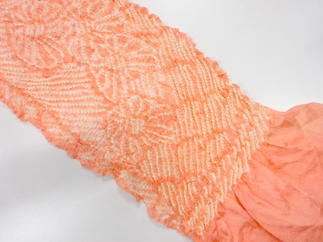 JAPANESE KIMONO / OBIAGE / SILK / SHIBORI